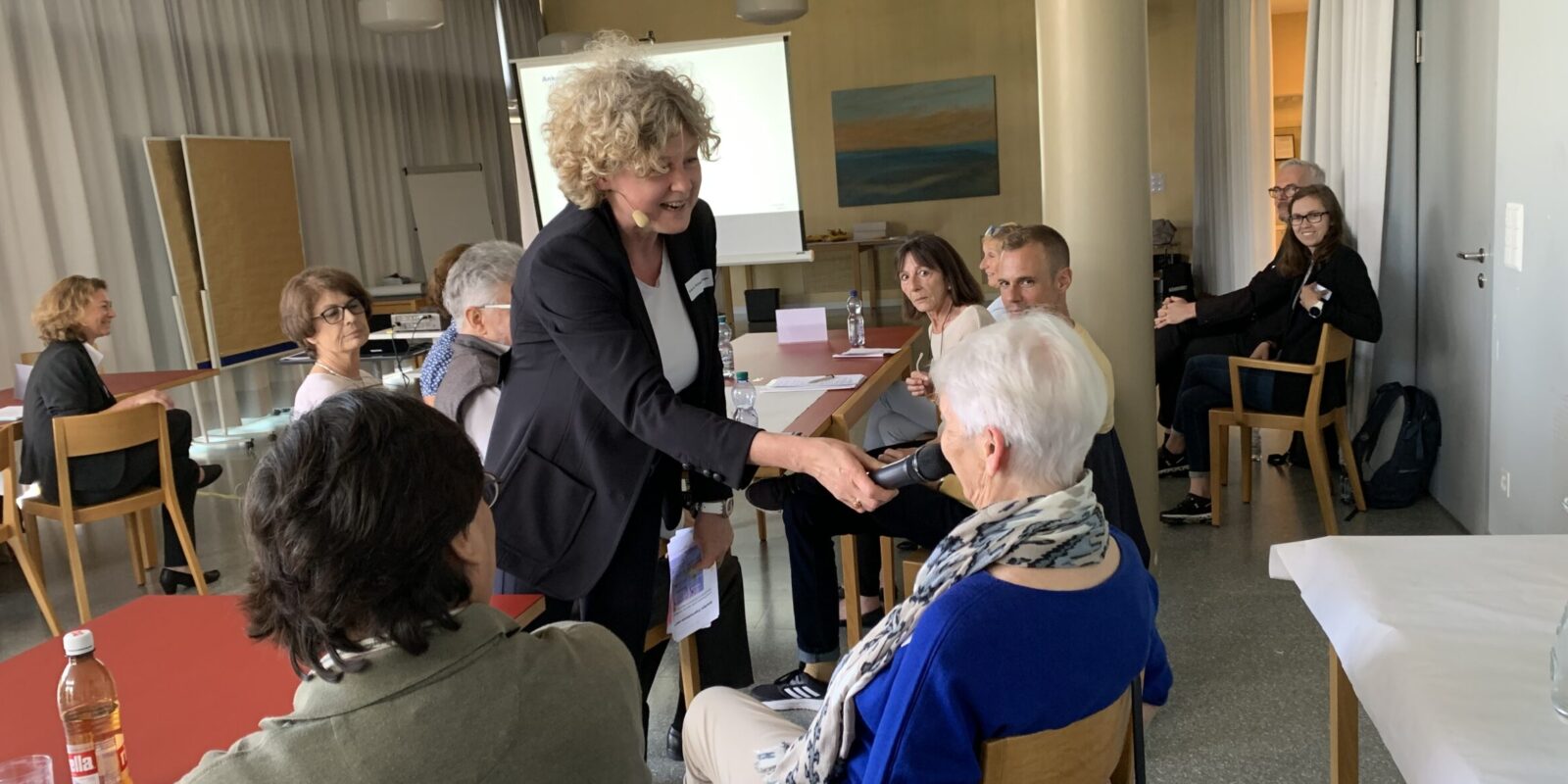 Zusammentragen der Ergebnisse und Feedbacks.