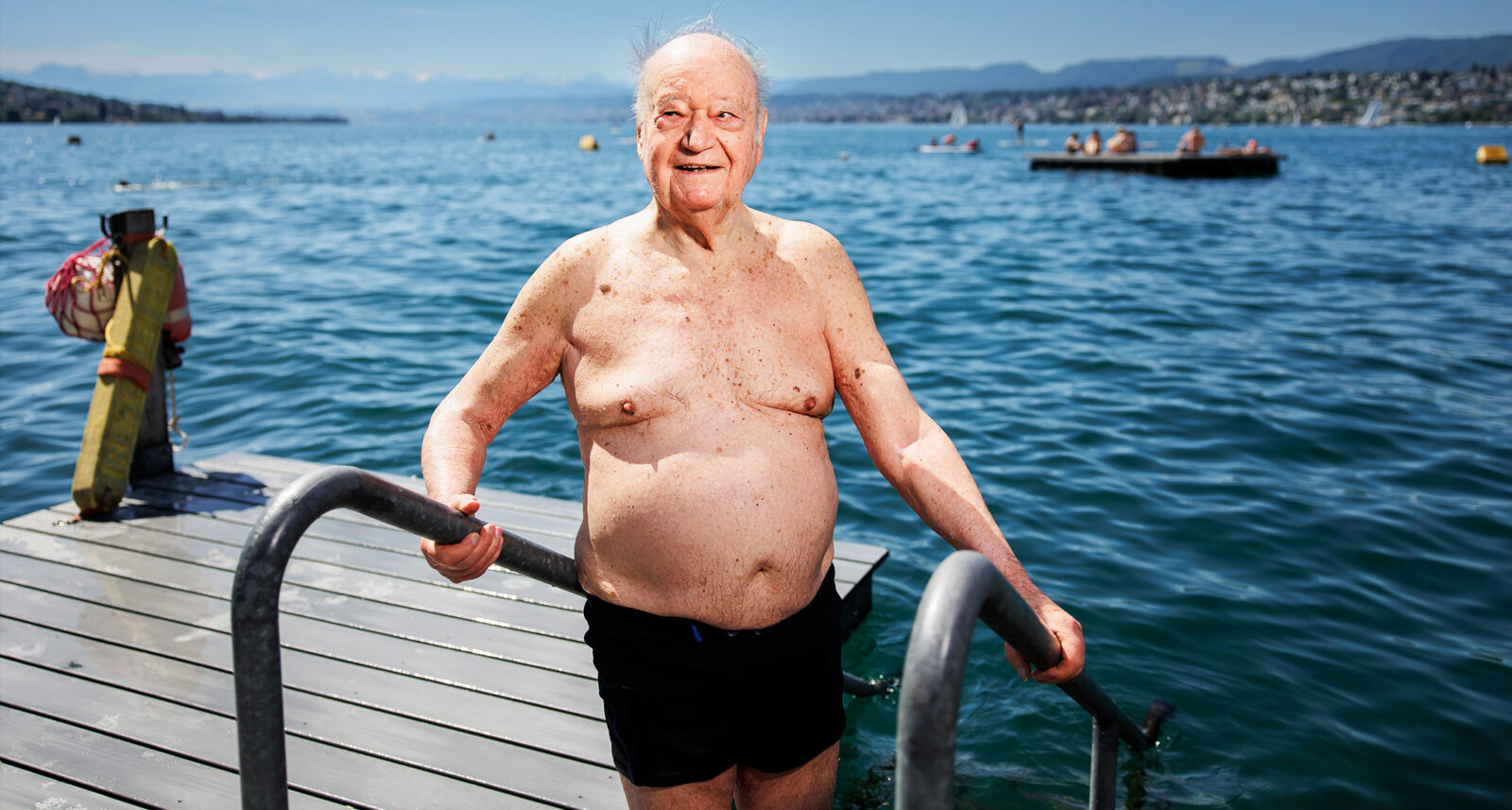 «In der Badi Tiefenbrunnen aus dem Wasser zu steigen, ist ein tolles Gefühl.»